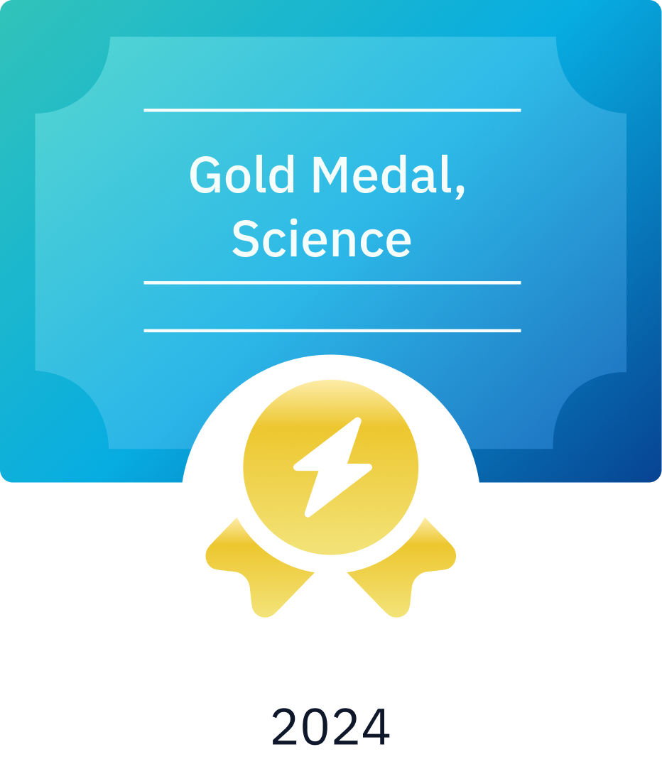 Gold Medal, Science 2024